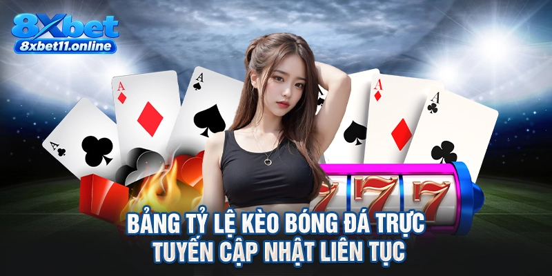 Bảng tỷ lệ kèo bóng đá trực tuyến cập nhật liên tục