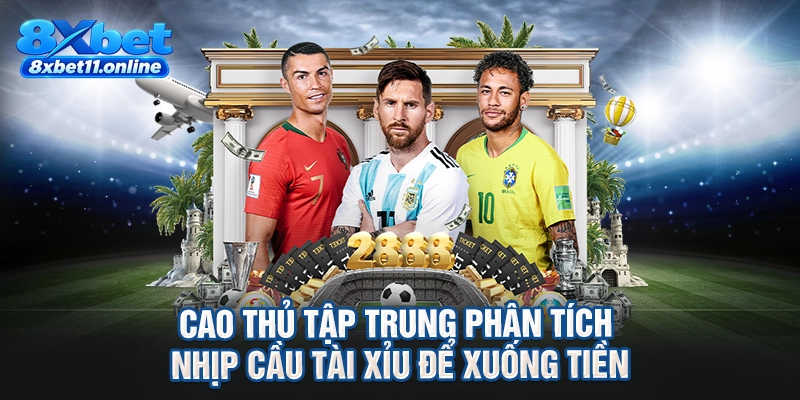 Cao thủ tập trung phân tích nhịp cầu tài xỉu để xuống tiền